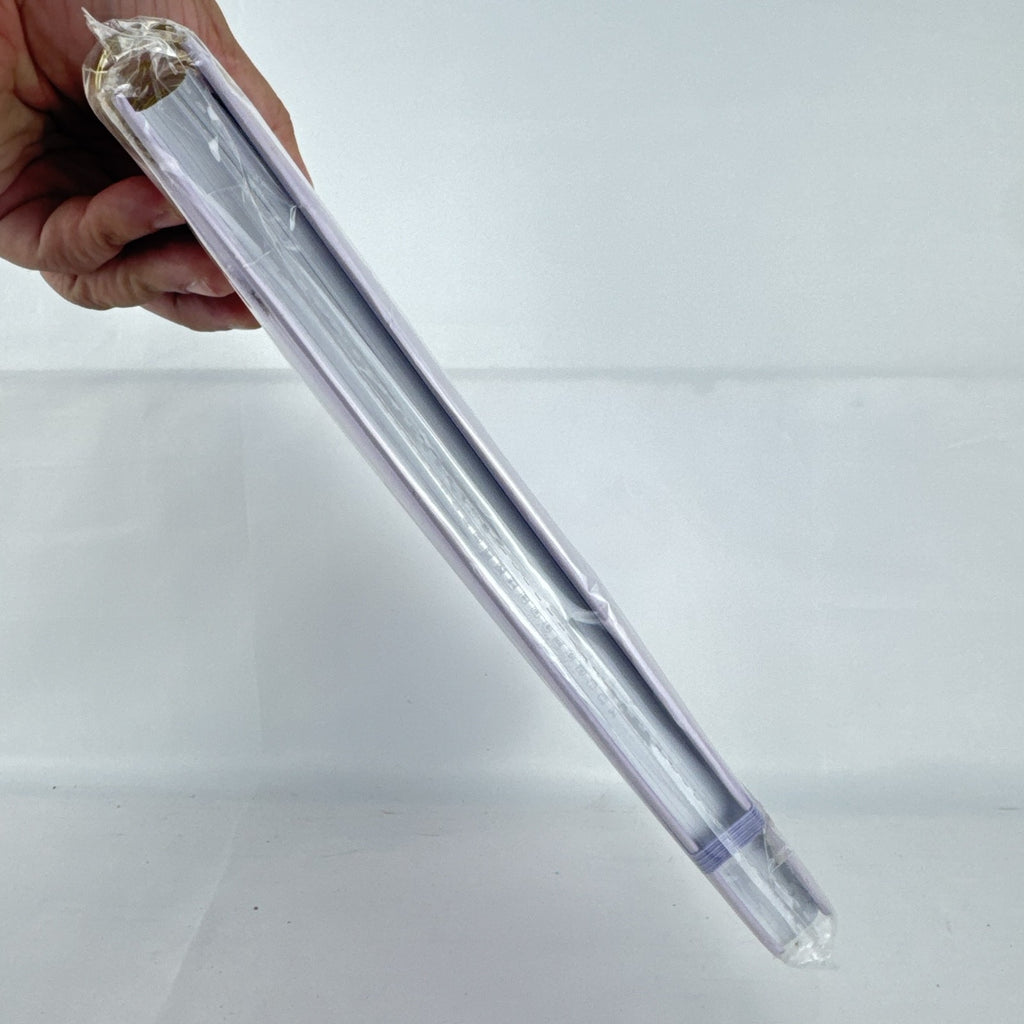 Yoment purple hardcover top spiral notebook 7x10 with handle sealed in original packaging