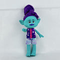Mattel DreamWorks Trolls Band Together Bruce 8-inch doll in BroZone vest and shorts with purple hair bun