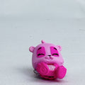 Spin Master Hatchimals CollEGGtibles pink panda miniature figure with silver glitter wings