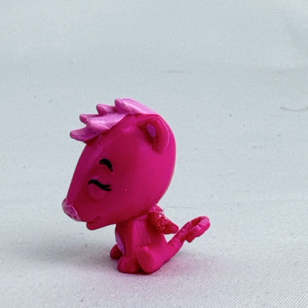 Spin Master Hatchimals pink dragon miniature figure with glitter wings