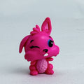 Spin Master Hatchimals CollEGGtibles pink winking bunny figure with silver glitter wings
