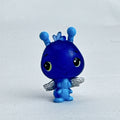 Spin Master Hatchimals Colleggtibles blue bug miniature figure with silver glitter wings