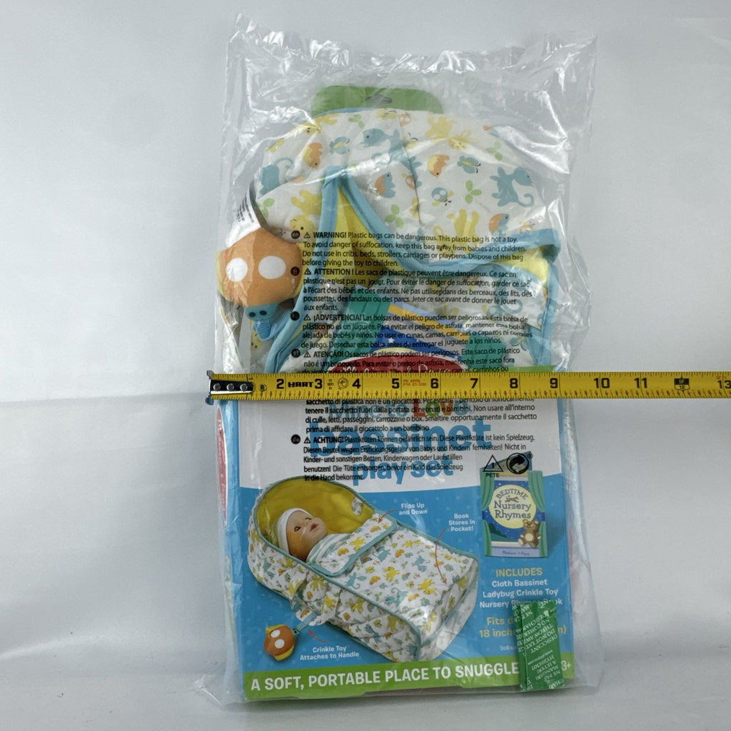 Melissa & Doug Mine to Love baby doll bassinet play set in sealed packaging fitting dolls up to 18 inches