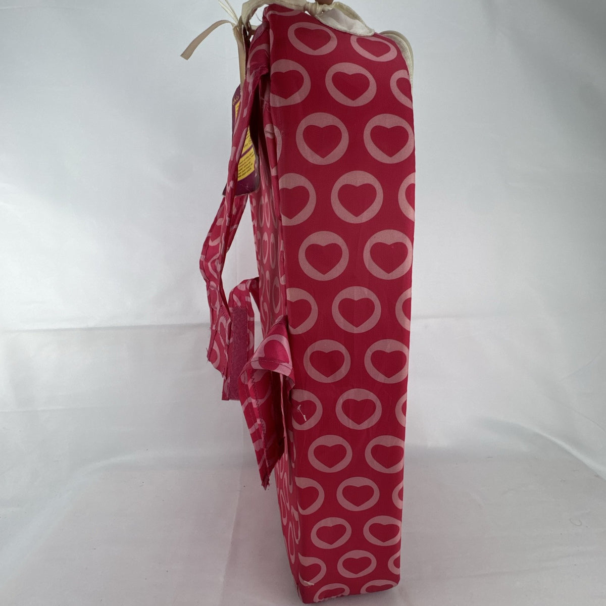 Our Generation Going My Way pink hearts doll carrier backpack for 18-inch dolls with clear window