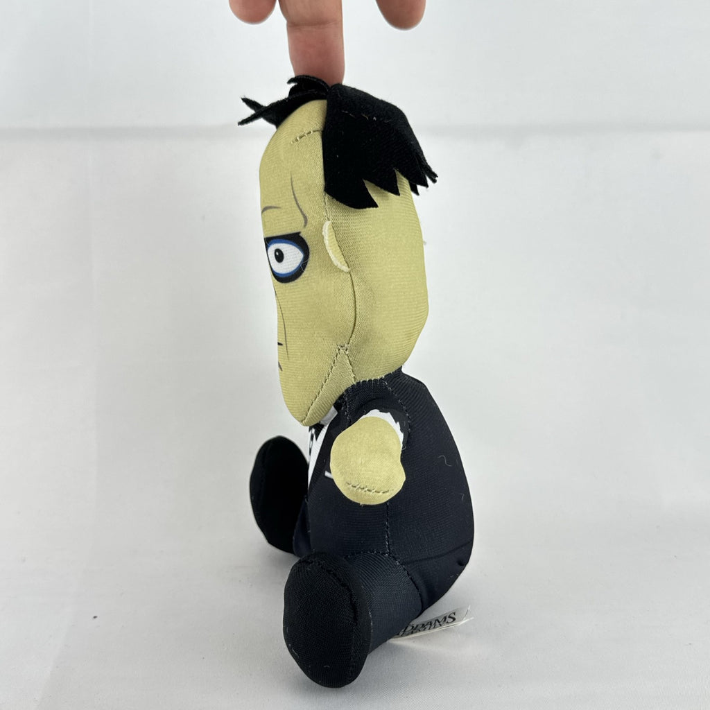 The Addams Family animated movie Lurch butler sitting plush doll with tuxedo