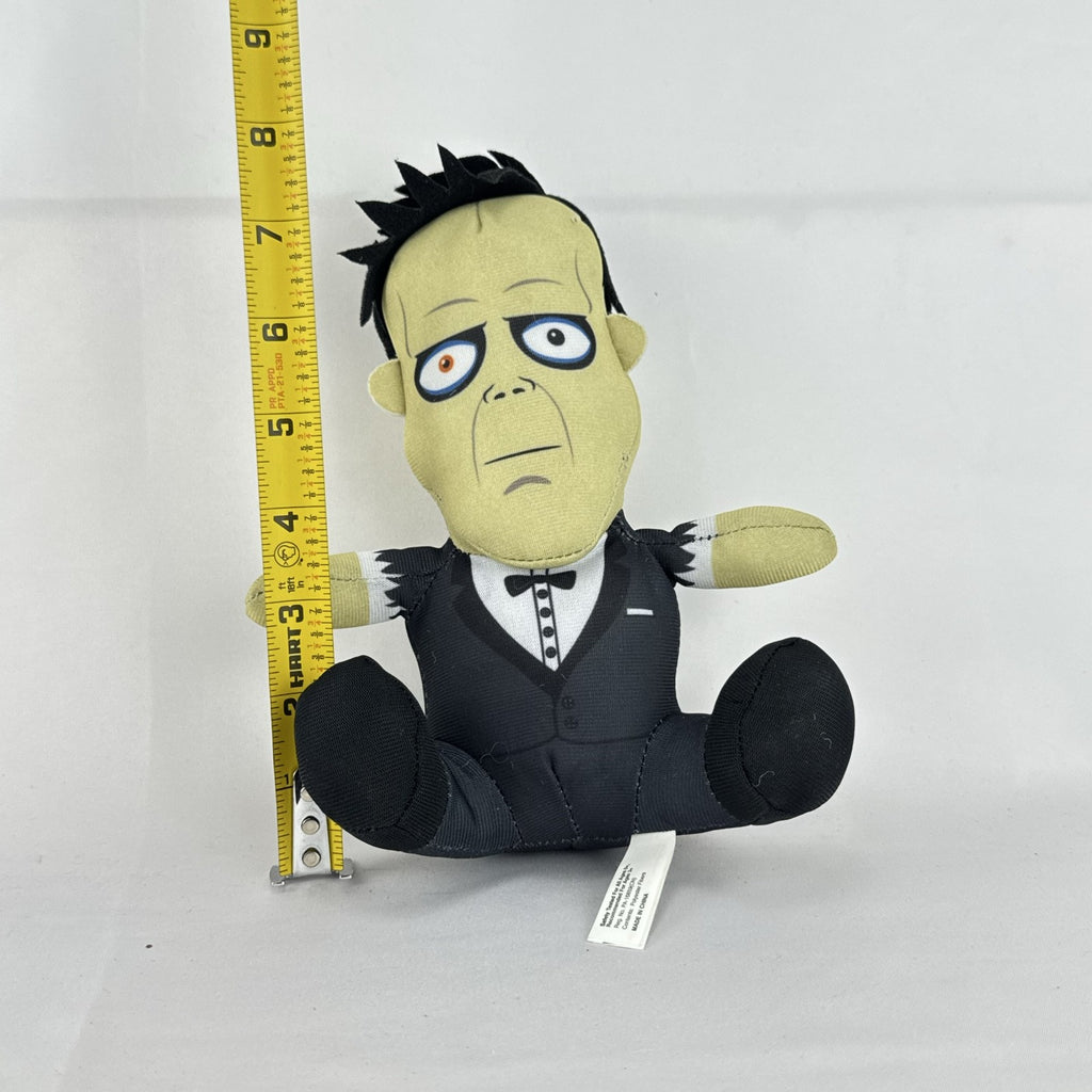The Addams Family animated movie Lurch butler sitting plush doll with tuxedo