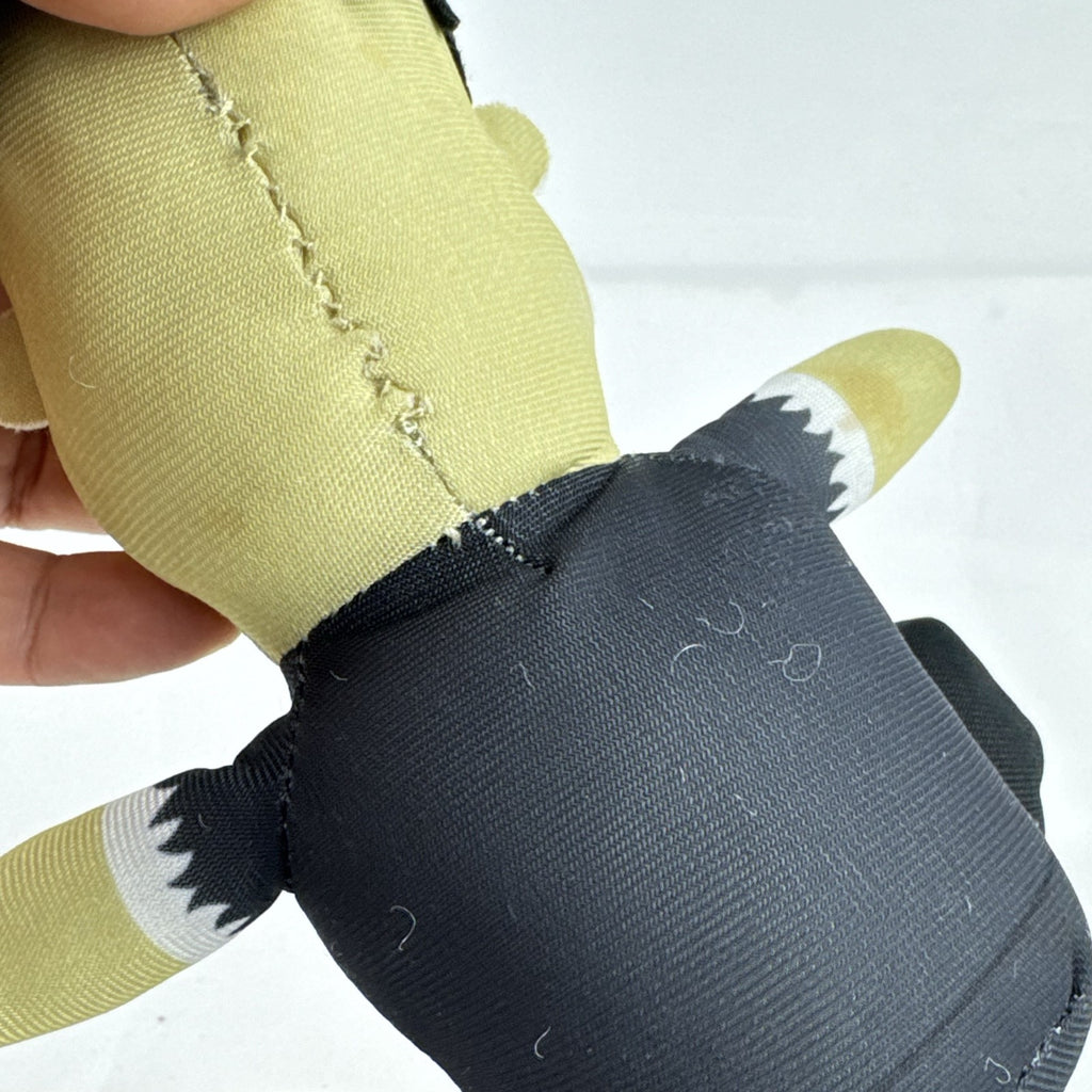 The Addams Family animated movie Lurch butler sitting plush doll with tuxedo