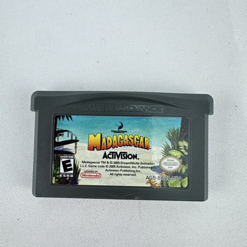 Madagascar Nintendo Game Boy Advance GBA video game cartridge by Activision