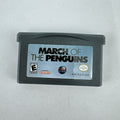 March of the Penguins Nintendo Game Boy Advance video game cartridge