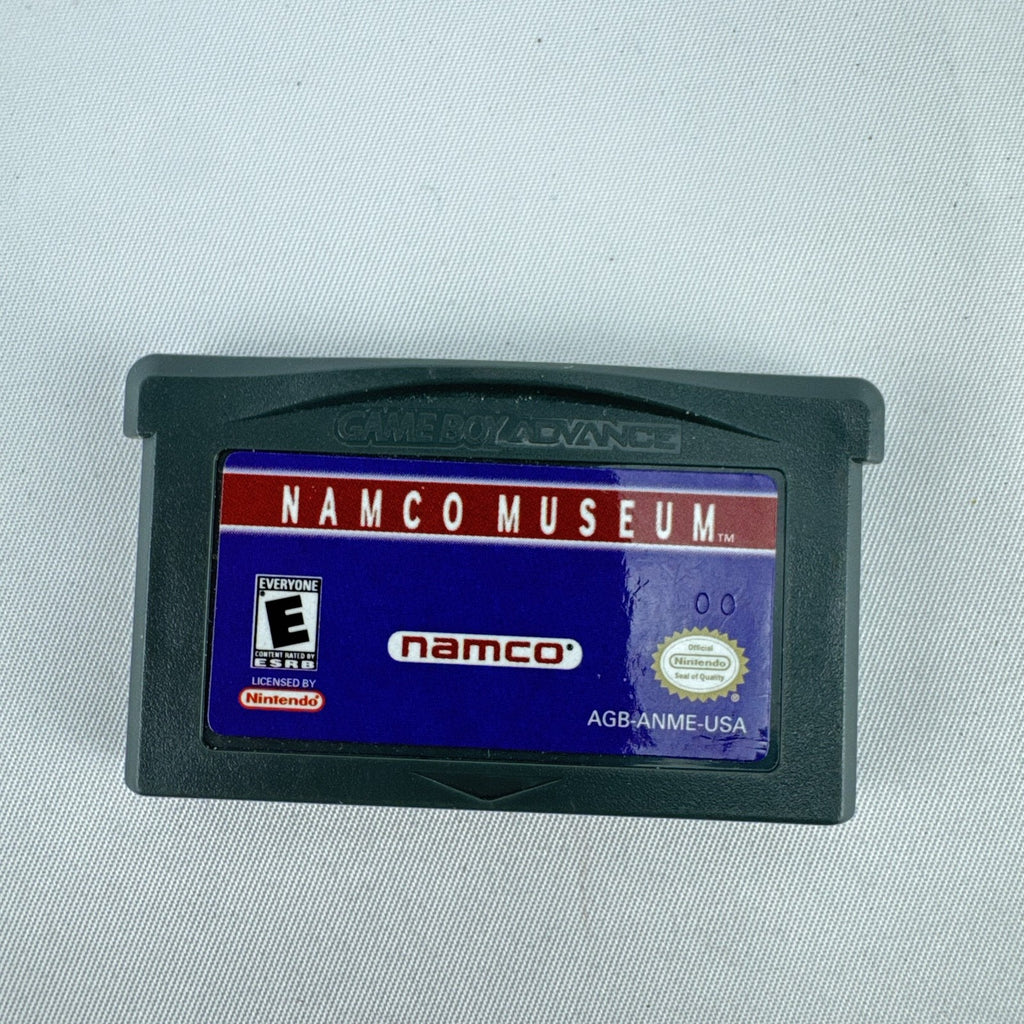 Namco Museum arcade compilation game for Nintendo Game Boy Advance