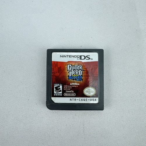 Activision Guitar Hero On Tour Modern Hits game cartridge and case for Nintendo DS