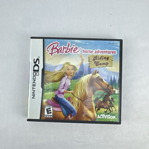 Barbie Horse Adventures Riding Camp Nintendo DS video game and case by Activision