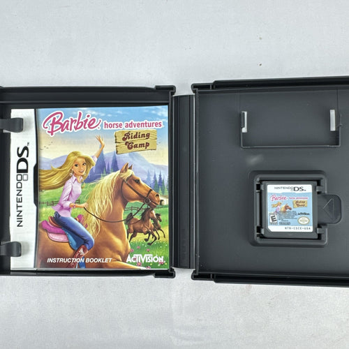 Barbie Horse Adventures Riding Camp Nintendo DS video game and case by Activision
