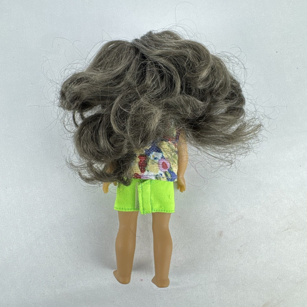 American Girl BeForever Samantha Parkington 6.5 inch mini vinyl doll in green patterned dress