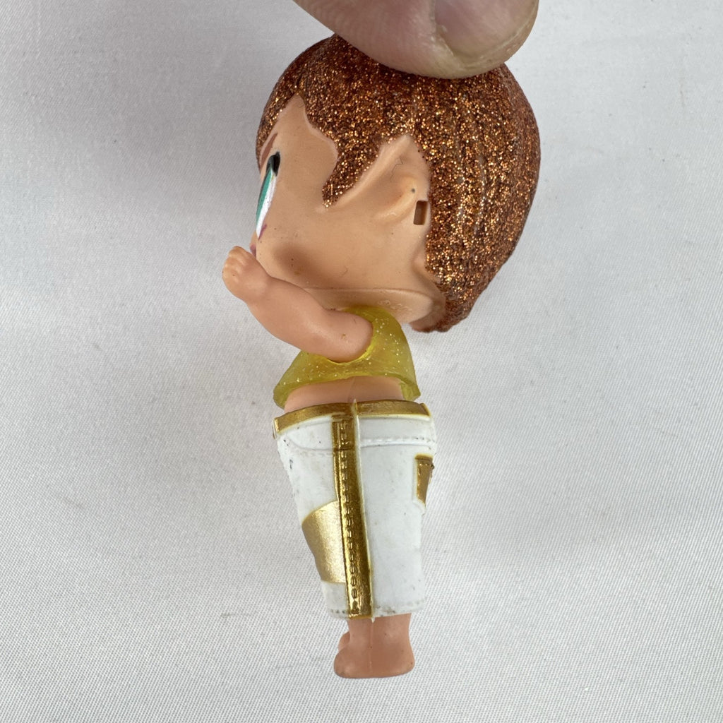 MGA L.O.L. Surprise! Boys His Royal High-Ness doll with glitter hair and gold outfit