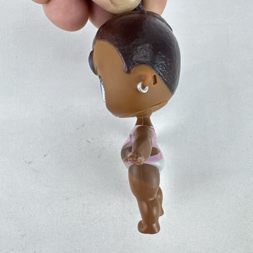 MGA L.O.L. Surprise! Series 2 Theater Club Showbaby 3-inch doll with purple accented hair