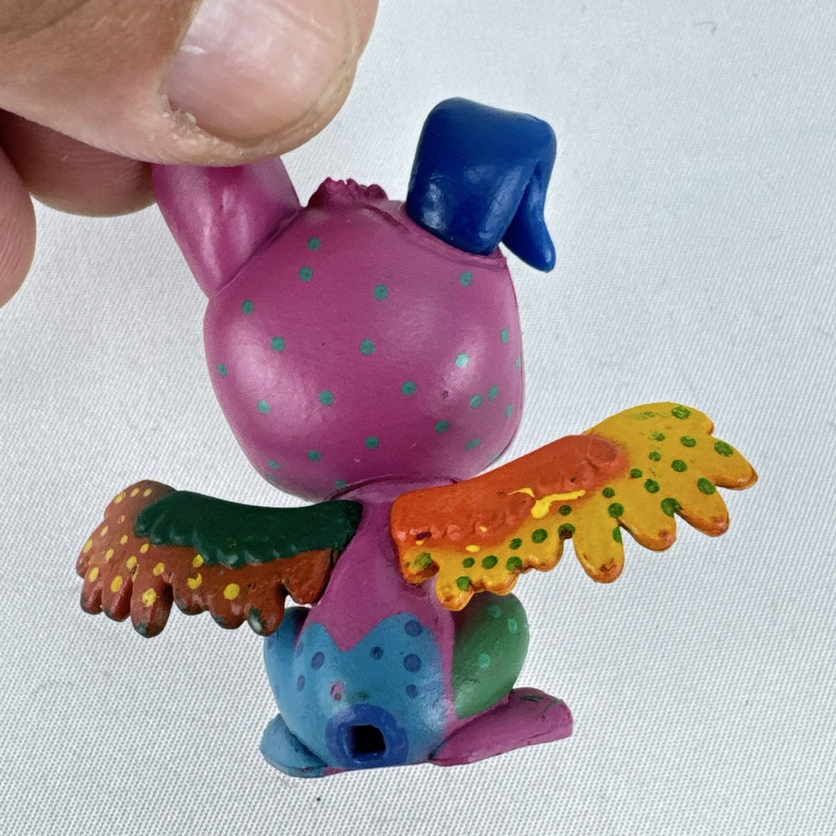 Disney Pixar Coco Dante alebrije 2-inch winged dog mini PVC figurine.