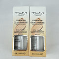 Two bottles of TLM Color Changing Liquid Foundation with SPF 15 in original packaging