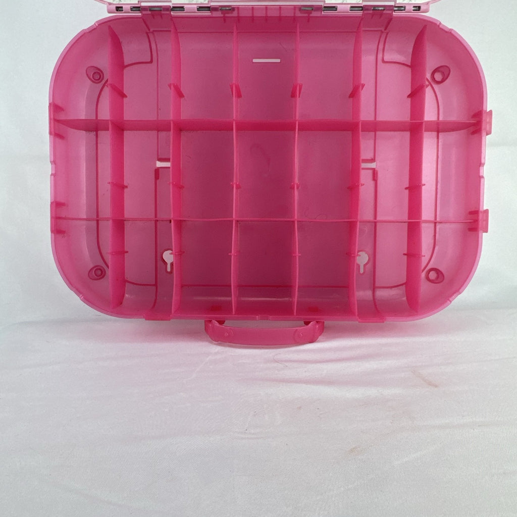 MGA Entertainment L.O.L. Surprise! pink doll carrying case and runway display stand