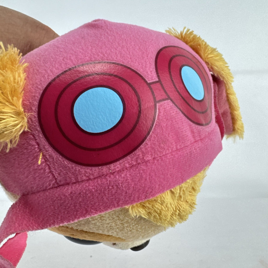 Ty PAW Patrol Beanie Boos Skye plush dog in pink aviator suit with pink glitter eyes