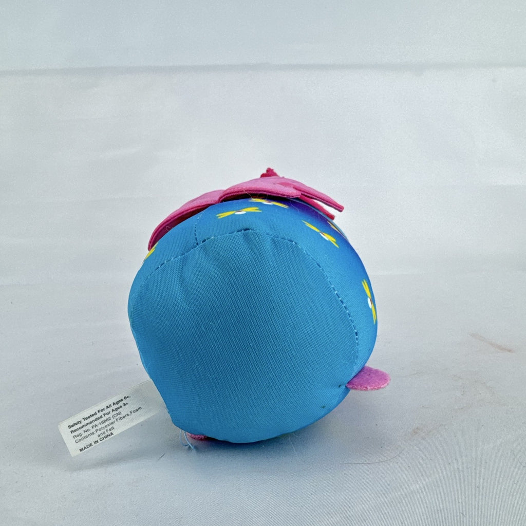 Sesame Street 50th Anniversary Abby Cadabby fairy roll plush stuffed toy with wings and floral pattern