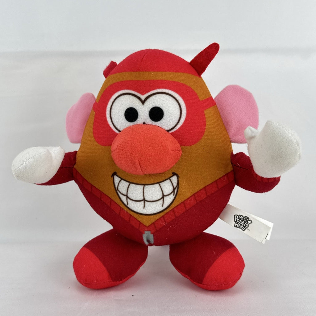 Hasbro Mr. Potato Head 7.5-inch red devil Halloween plush figure with horns and tail