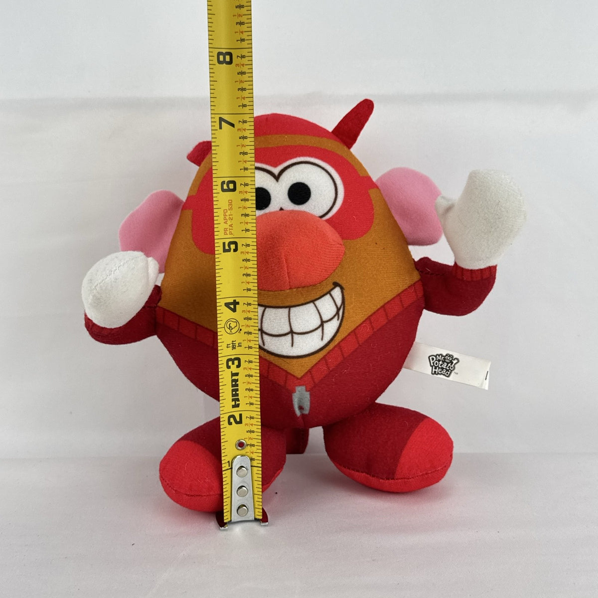 Hasbro Mr. Potato Head 7.5-inch red devil Halloween plush figure with horns and tail