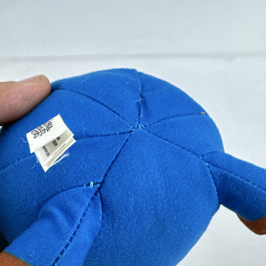 Toy Factory 8-inch Willy Wonka Violet Beauregarde blueberry plush doll in blue tracksuit