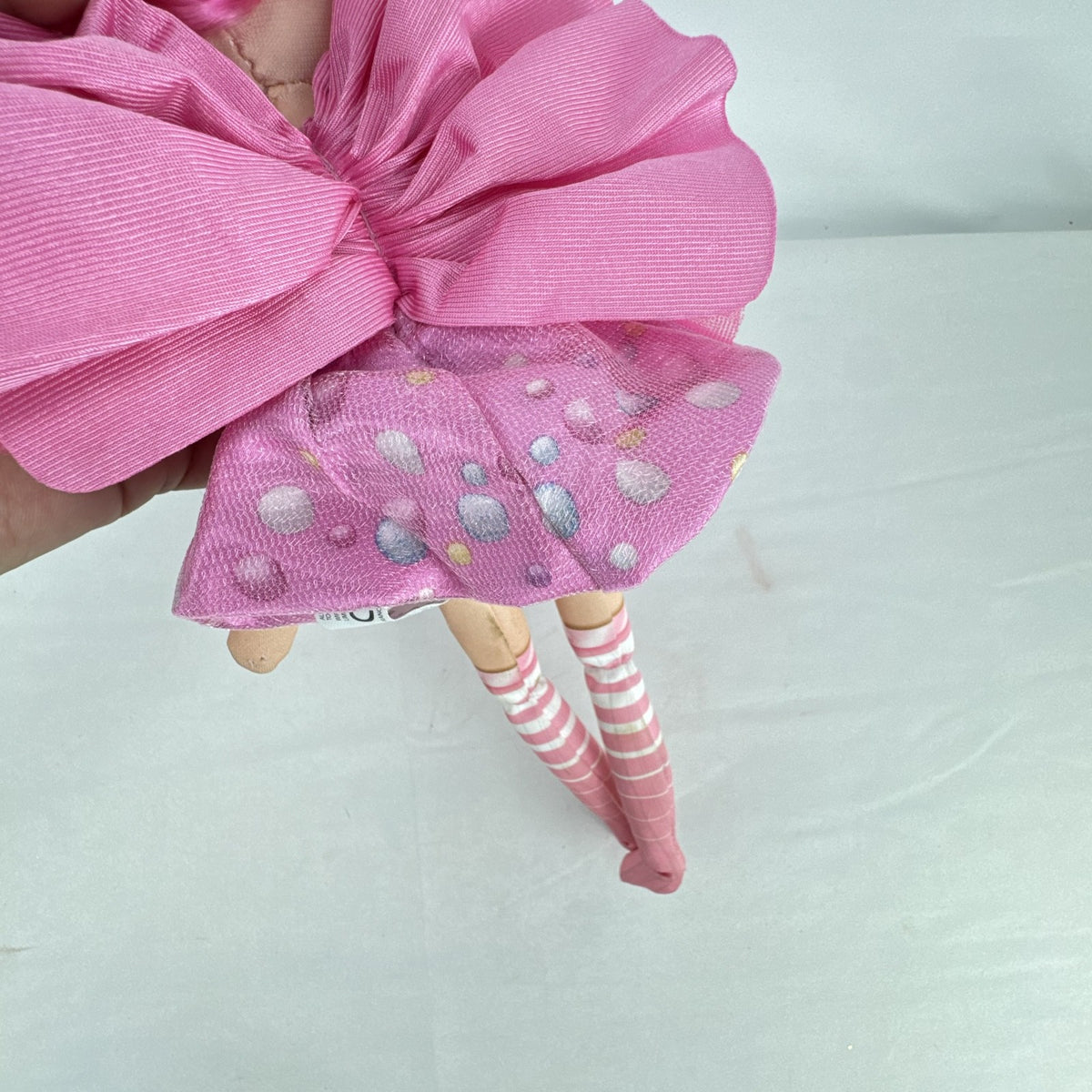 Moose Toys Dream Seekers Bella 14-inch rag doll with pink hair and tulle fairy wings
