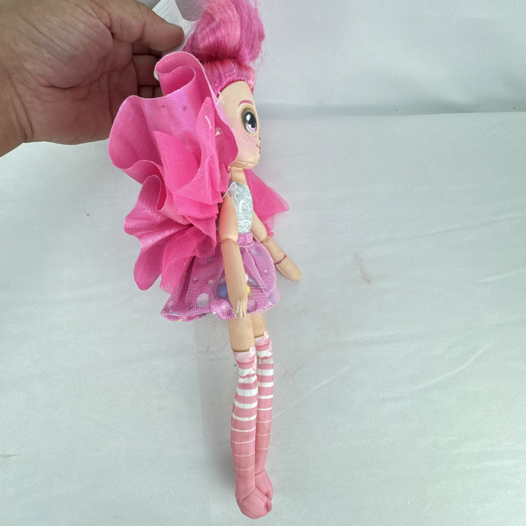 Moose Toys Dream Seekers Bella 14-inch rag doll with pink hair and tulle fairy wings