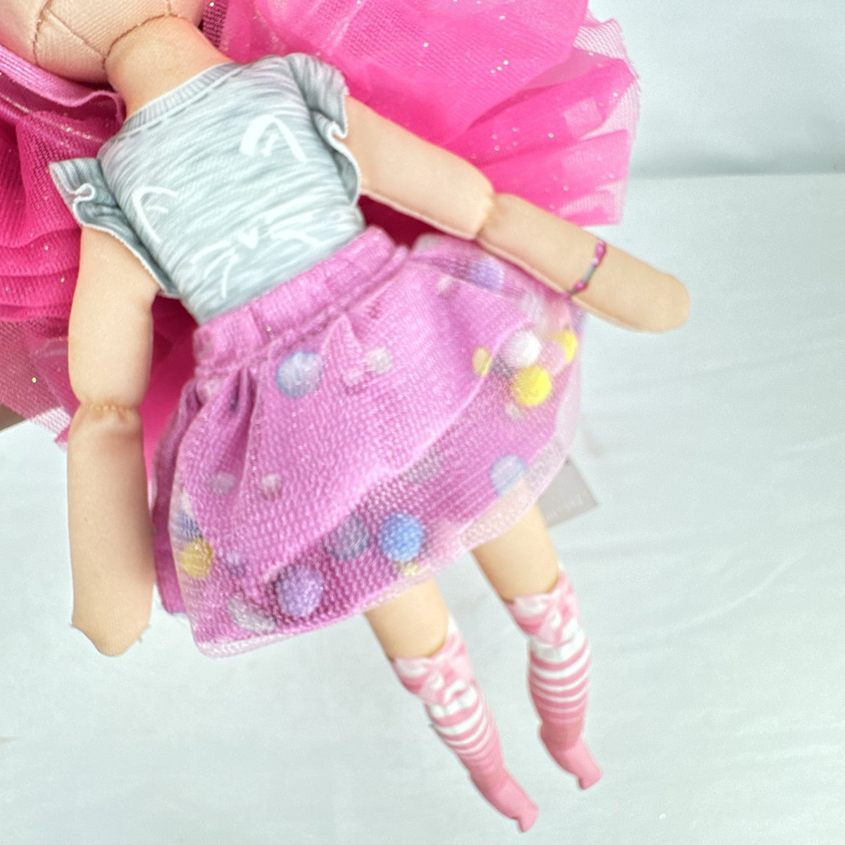 Moose Toys Dream Seekers Bella 14-inch rag doll with pink hair and tulle fairy wings