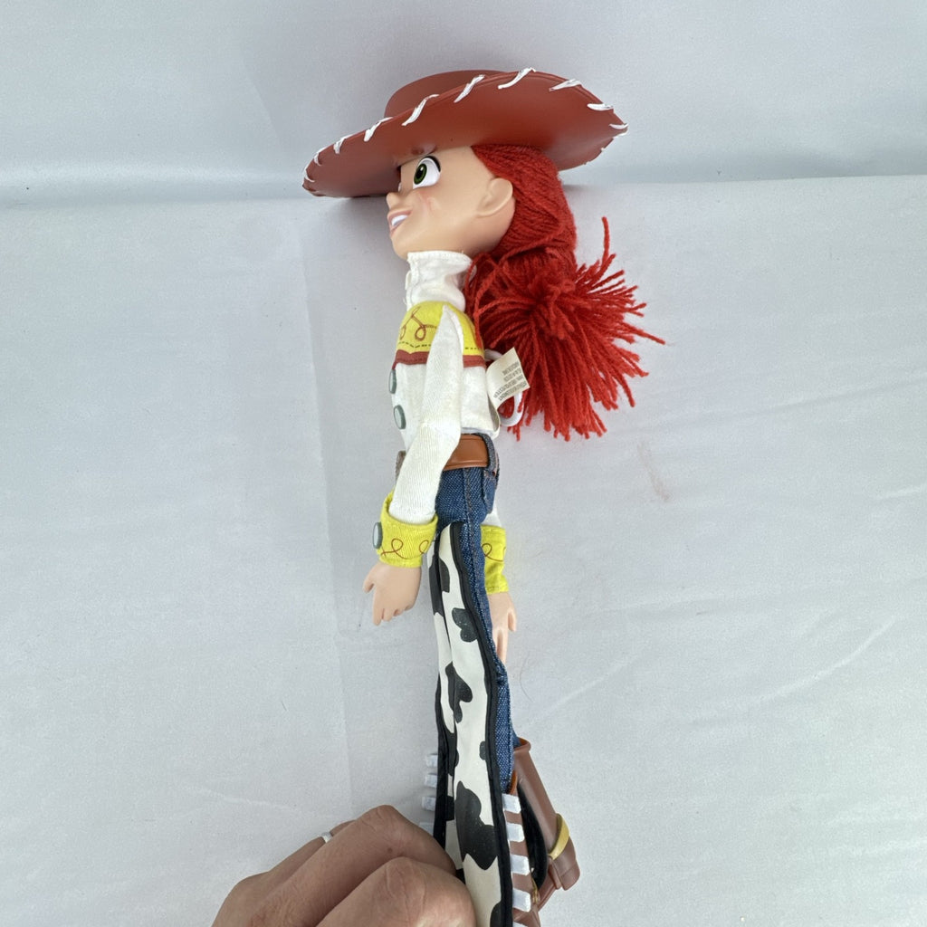 Disney Pixar Toy Story Jessie 15-inch cloth rag doll with red yarn hair and cowgirl hat