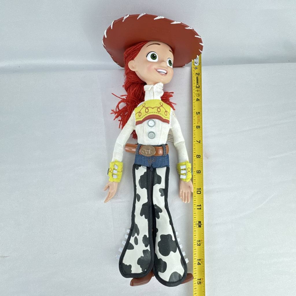 Disney Pixar Toy Story Jessie 15-inch cloth rag doll with red yarn hair and cowgirl hat