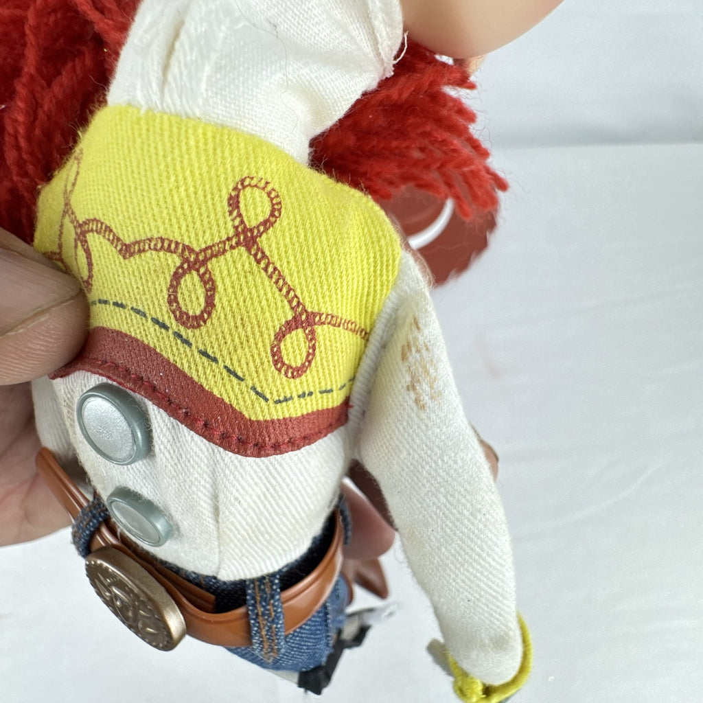 Disney Pixar Toy Story Jessie 15-inch cloth rag doll with red yarn hair and cowgirl hat
