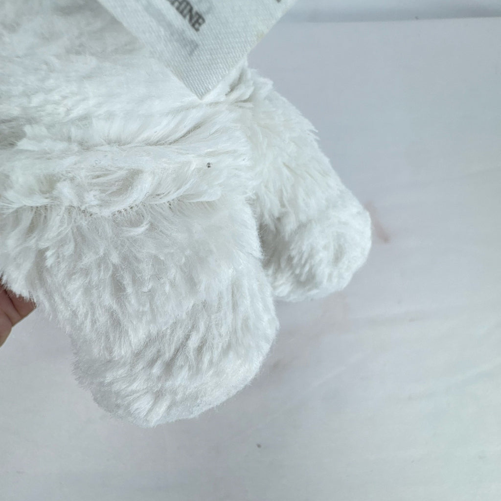 JAKKS Pacific Cabbage Patch Kids Cuties 9-inch Easter lamb plush doll in white fleece suit with chevron belly