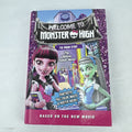 Mattel Monster High The Origin Story deluxe hardcover novel showing cover artwork and spine.