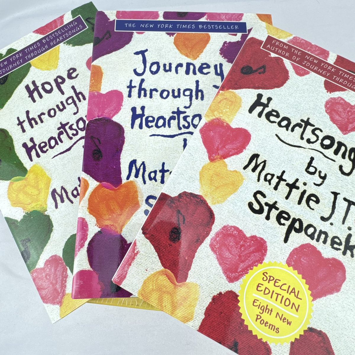 Mattie J.T. Stepanek A Heartsongs Treasury 3-book paperback slipcase box set
