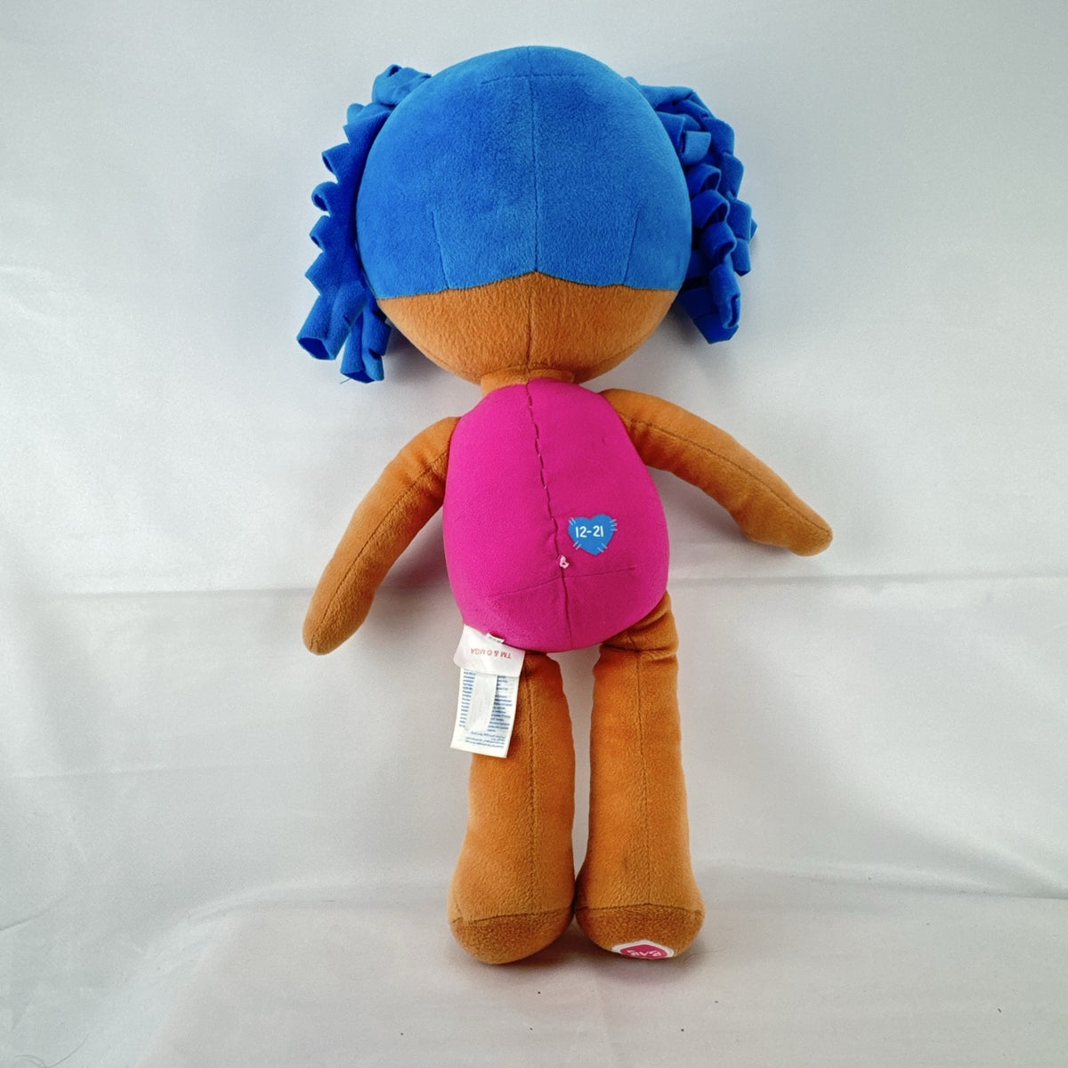 Build-A-Bear Lalaloopsy Marina Anchors 18-inch plush doll with blue fleece hair and black button eyes
