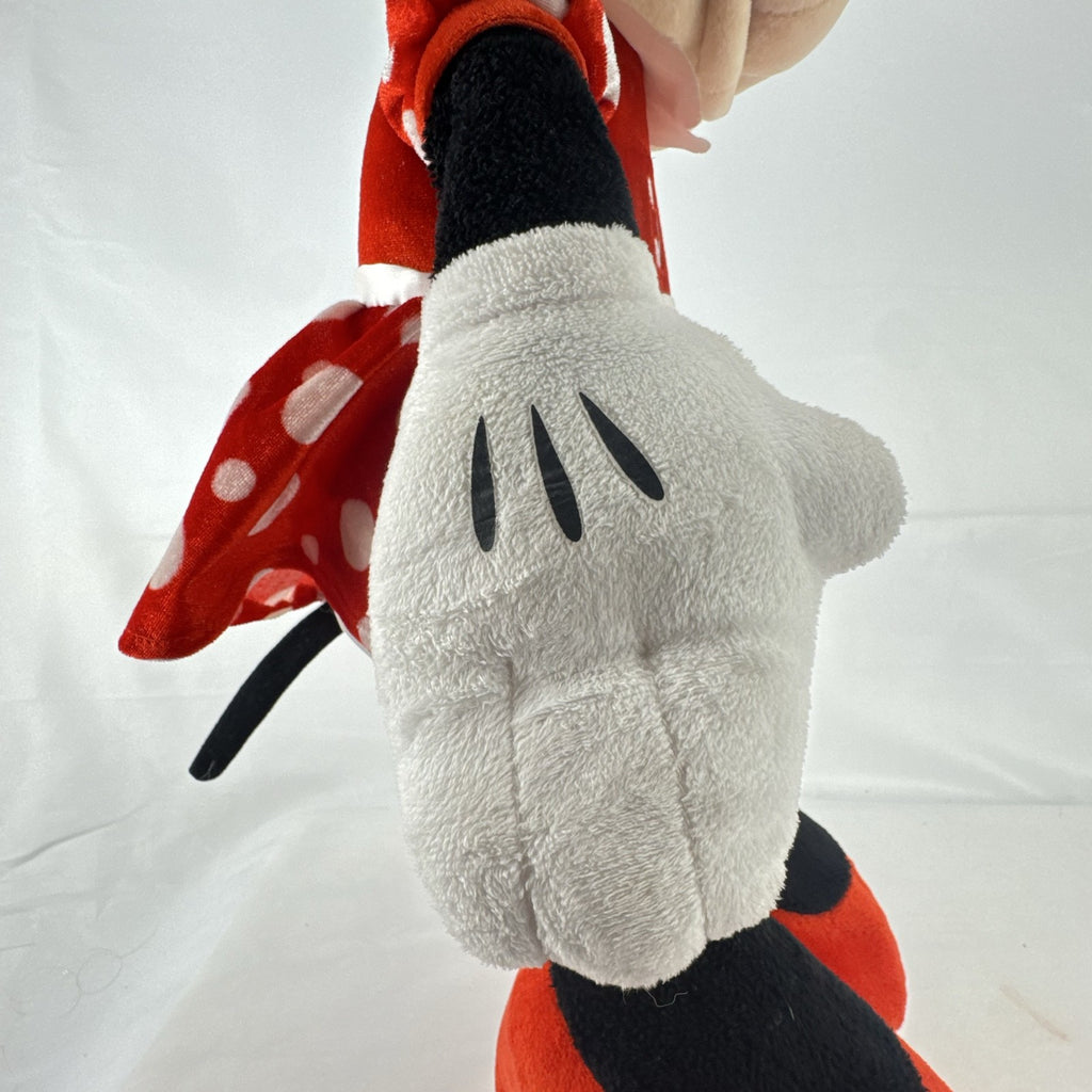 Disney Just Play Minnie Mouse 2021 commemorative 18-inch plush in red polka dot dress