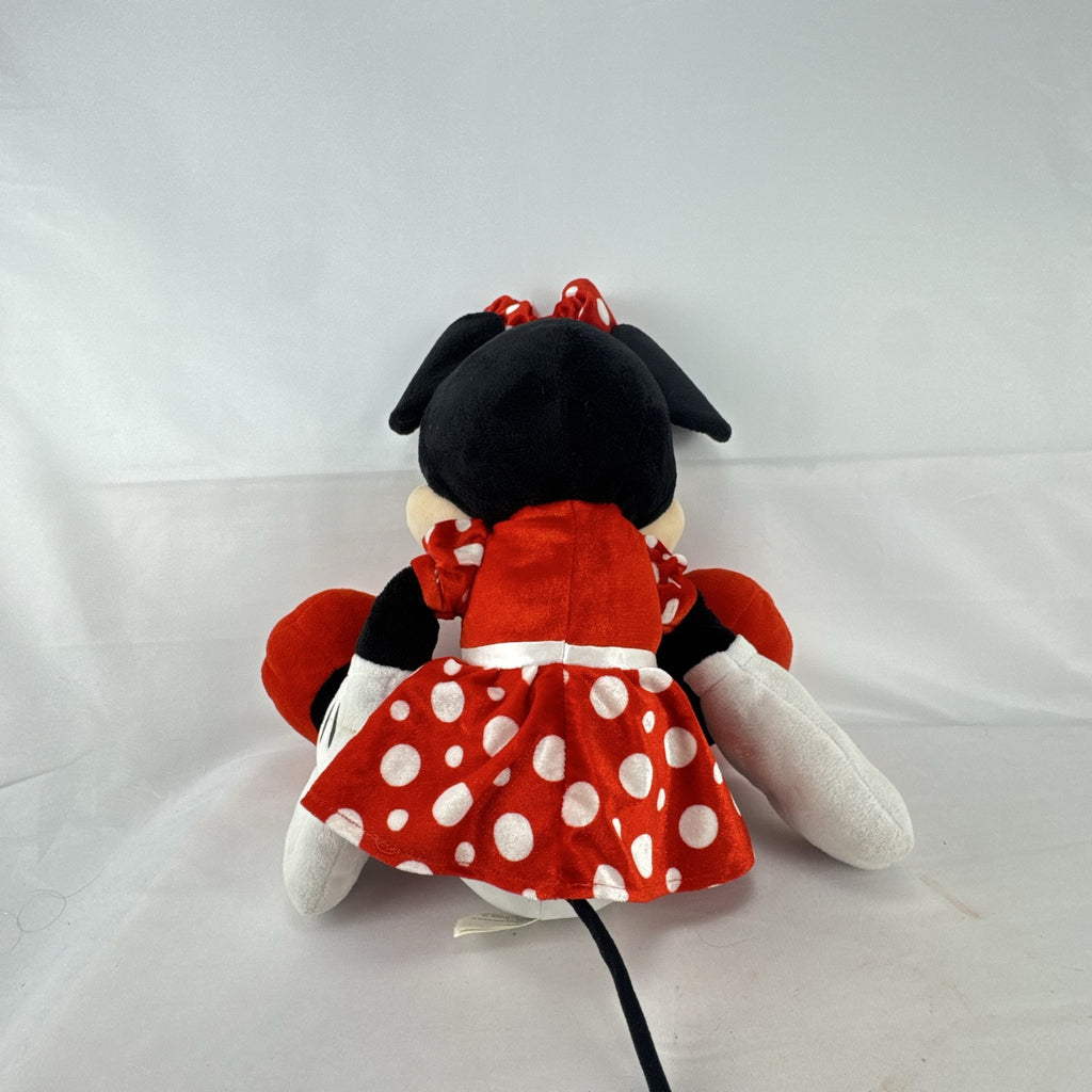Disney Just Play Minnie Mouse 2021 commemorative 18-inch plush in red polka dot dress