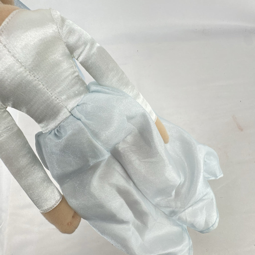 Disney Cinderella bride plush doll in wedding gown with tiara and veil