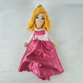Disney Princess Aurora 10-inch plush doll wearing a pink satin ballgown and golden tiara