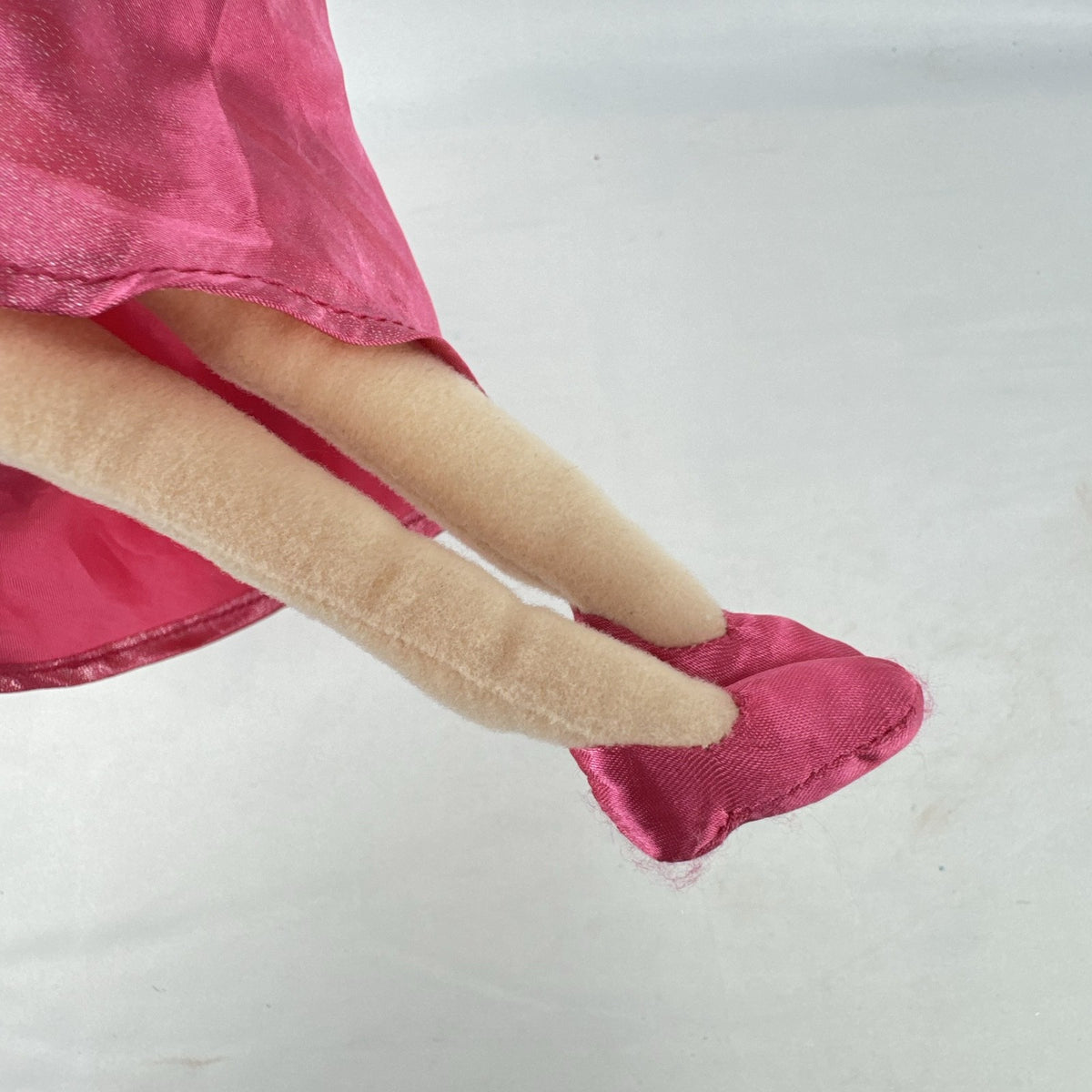 Disney Princess Aurora 10-inch plush doll wearing a pink satin ballgown and golden tiara