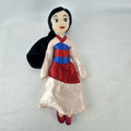 Disney Mulan 12-inch plush doll wearing traditional pink and red satin matchmaker dress