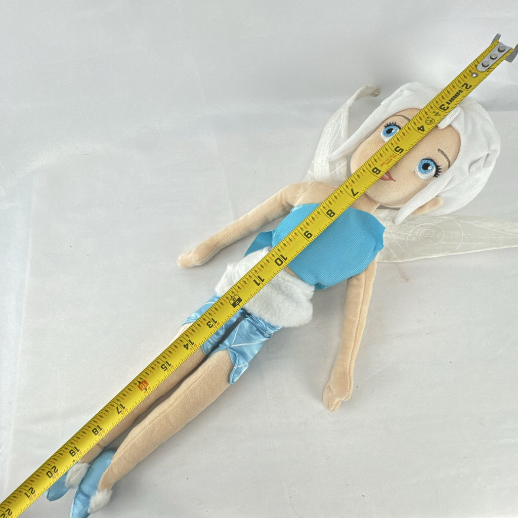 Disney Store 19-inch Periwinkle frost fairy plush doll with translucent wings