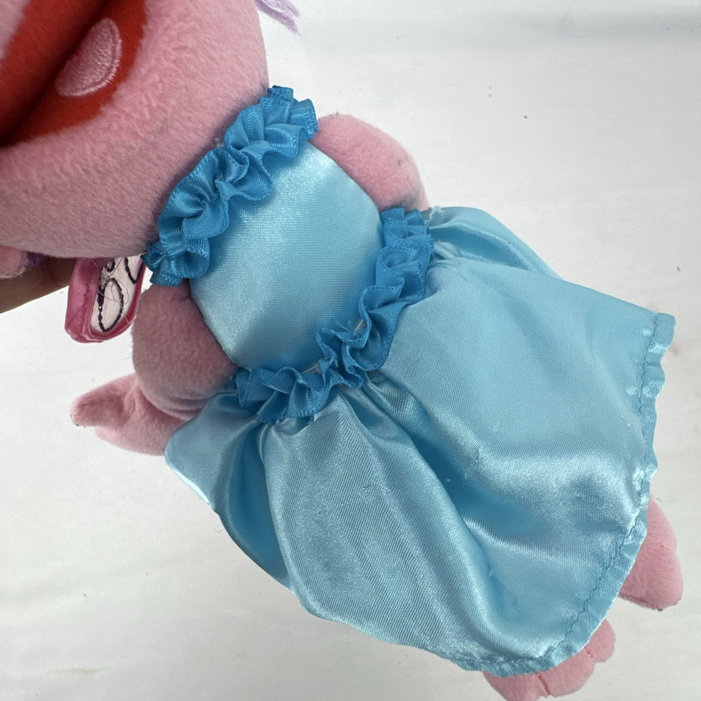 Sesame Street 11-inch Abby Cadabby fairy plush doll wearing blue ruffled dress with wings