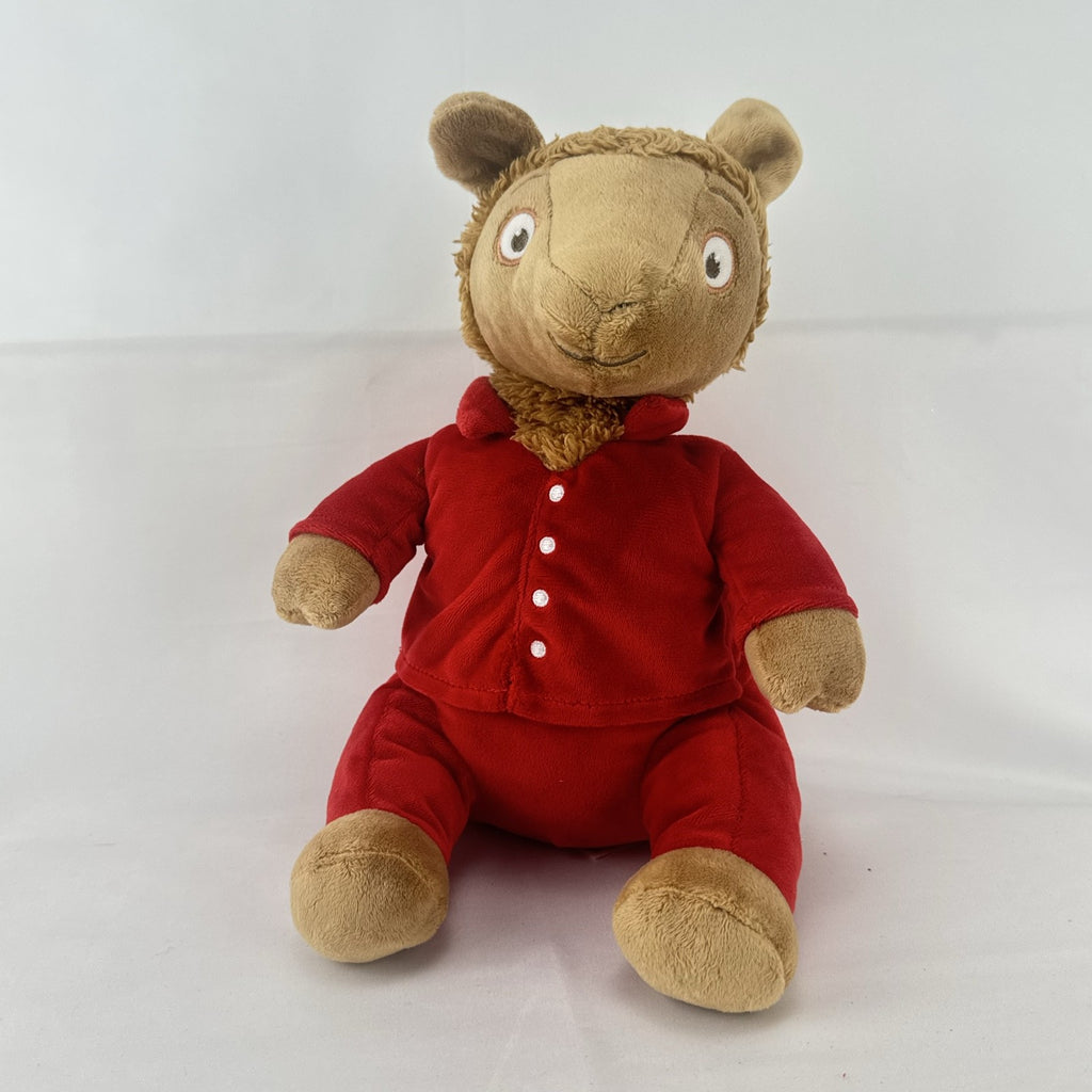 Kohl's Cares 11-inch seated Llama Llama plush toy wearing classic red pajamas