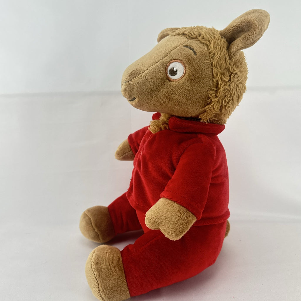 Kohl's Cares 11-inch seated Llama Llama plush toy wearing classic red pajamas