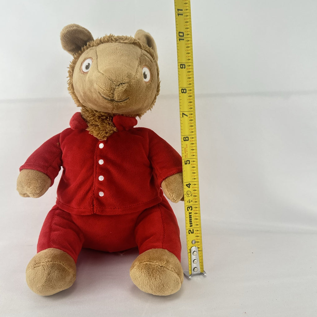 Kohl's Cares 11-inch seated Llama Llama plush toy wearing classic red pajamas