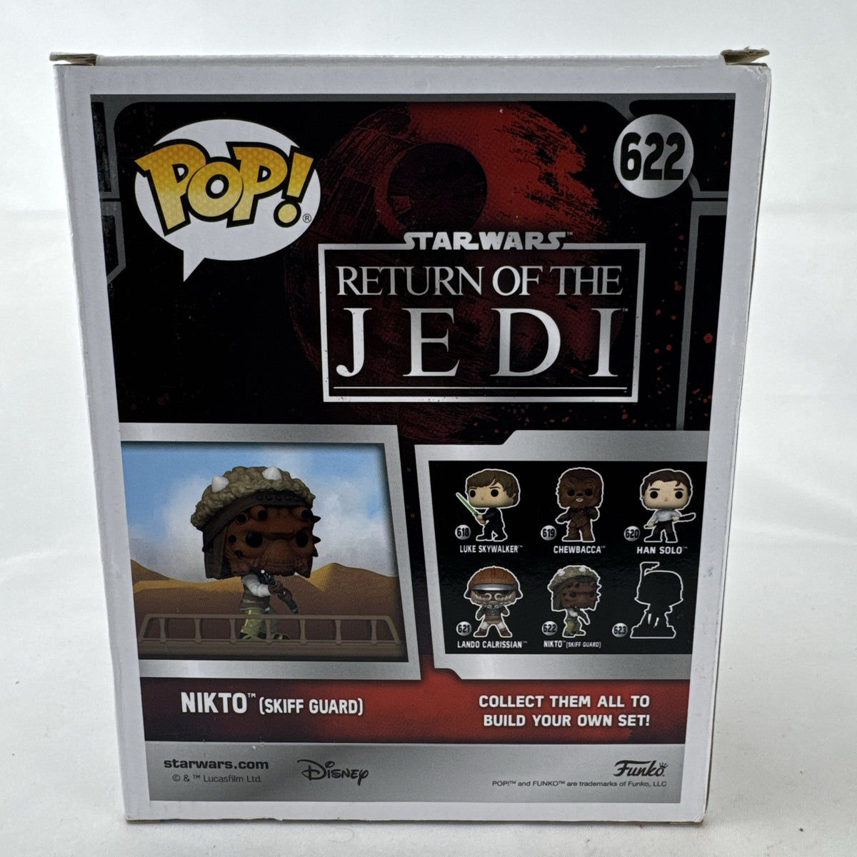 Funko Pop Star Wars Nikto Skiff Guard 622 Target Exclusive vinyl figure in box